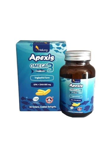 Apexis Omega 3 Balık Yağı 30 Softgel