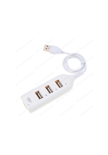 4 Port Usb Hub Usb Çoğaltıcı Çoklayıcı Pc Laptop Usb Çoklama