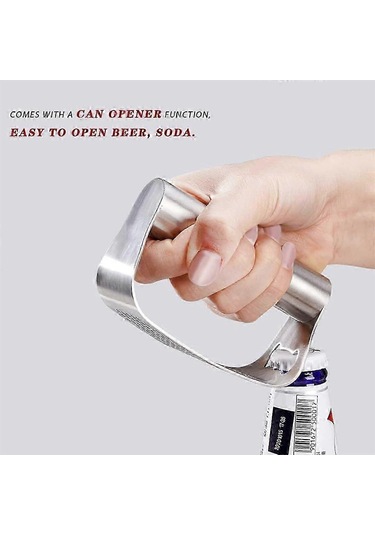 Premium Sarımsak Pres Seti - Paslanmaz, Bulaşık Makinesinde Yıkan Çok Renkli