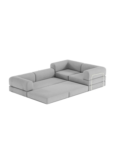 Modüler Legom L Koltuk Gri