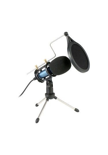 Didadodo Profesyonel Kondenser Mikrofon: Gürültü Azaltma, Kulaklık Çıkışı, Tripod Ve Pop Filtre Dahil - Çok Yönlü Kullanım, Küçük Boyutlu Tasarım