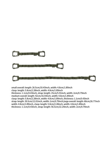 Dolıty 3x Seyahat Piknik Sırt Çantası Için Tokalı Yeşil Yeşil