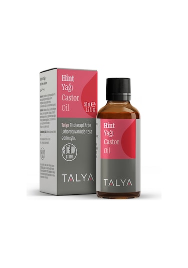 Talya Soğuk Sıkım %100 Saf ve Doğal Hint Yağı 50 ML