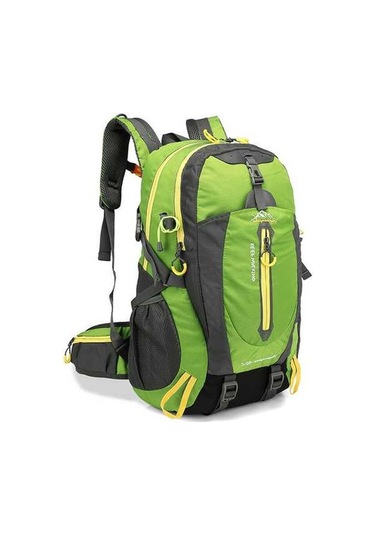 Ebitda 40l Dayanıklı Seyahat Sırt Çantası - Hafif, Kompakt Ve Çok Fonksiyonlu Yüksek Kapasiteli 112 Karakter Yeşil Yeşil