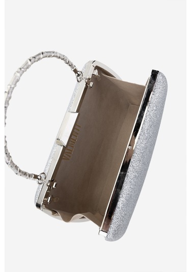 Valmenti Kadın Vegan Gri Abiye Çanta 1083 0016 Bn Cnt Y25 Gumus Sımlı GRİ