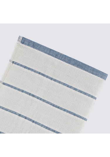 Ecocotton Elis Açık Mavi-krem 3 Parça Organik Mutfak Havlu Seti 40 X 60 Cm. Mavi - Krem