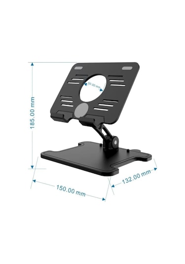 Katlanabilir Taşınabilir Masaüstü Tablet Standı Taşınabilir Tablet Şarj Standı Ayarlanabilir Stant