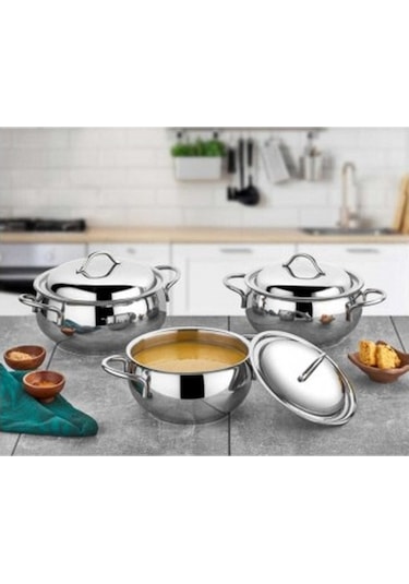 Gülsan İrem 6 Parça Tencere Seti