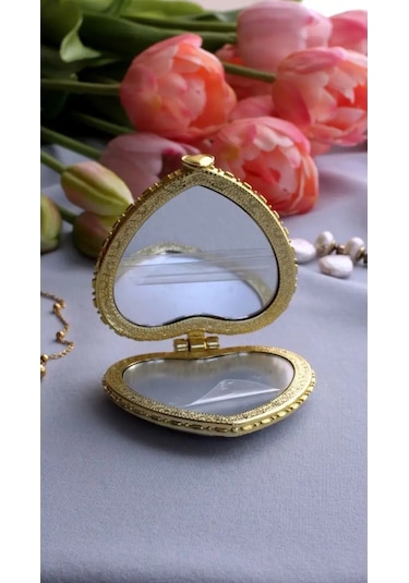 Moltobello Make-up İçin Cep Tipi Katlanır Ayna 156302520 Açık Mavi