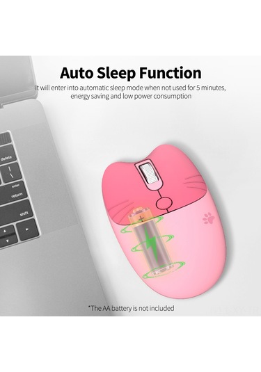 Shineyee Mofii M3 Kablosuz Mouse 2.4g - Ergonomik Tasarım, 3 Seviye Dpı Ayarlı, Düşük Gürültü, Otomatik Uyku Modu, Her İki El İçin Uygun Kahve Rengi