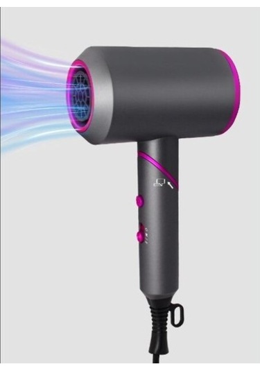 Joyhub Katlanabilir Anyon Saç Kurutma Makinesi Sabit Sıcaklık Yüksek Güç Saça Zarar Vermez Ev Elektrikli Saç Kurutma Makinesi 2000w Gjkfty