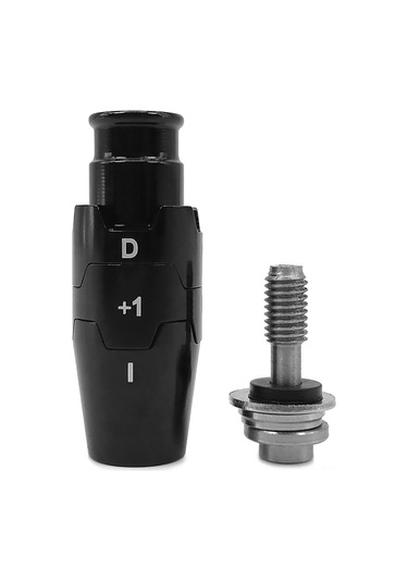 Qingmipy Callaway Epic Flash Fairway Woods İçin Sağ Elle Golf Shaft Regülatörü - 0.350 Çaplı Alüminyum Gövde Açı Ayarlı Dayanıklı Siyah