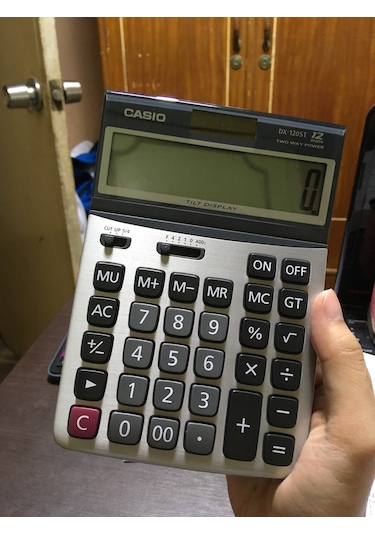 Casio Dx-120St Masaüstü Hesap Makinesi