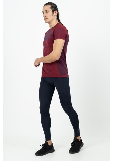 Maraton Active Slimfit Erkek Koşu Lacivert Tayt 21966-lacivert