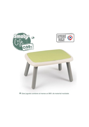 Smoby Çocuk Masası - Pastel Beyaz Ve Yeşil 880408 Yeşil