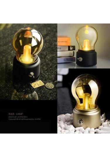 Metabagua Led Gece Lambası 4egxd7 Altın