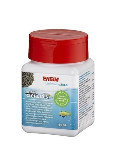 Eheim Cichlid Herbivorous Small Ganulat 160Ml / 90G