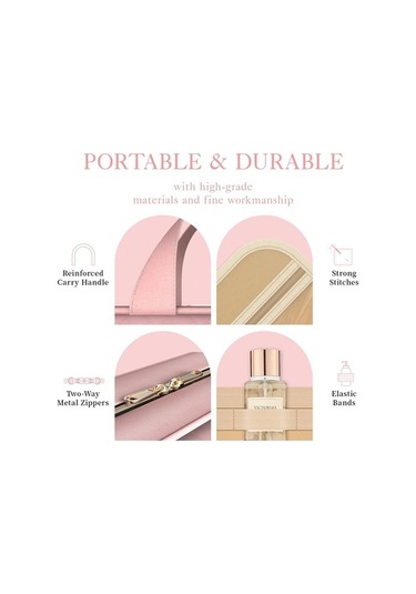 Novahub Gezginler İçin Seyahat Tuvalet Çantası + Siyah Kanca Siyah