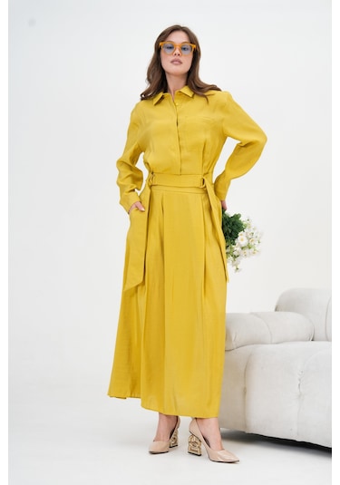 Ftz Women Kadın Modal Etekli Takım Hardal 30714 Hardal