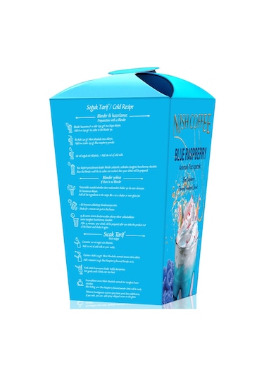 Nish Blue Raspberry Aromalı Toz İçecek 250 Gr 250 G