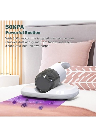 Bosphorusboutique02 350w Kablosuz Evcil İlaçsız Akne Temizleyici, Vuruş + Süpürme, 2 Seviye, Li-pol Batarya, Beyaz, 29x21.5x12cm Beyaz