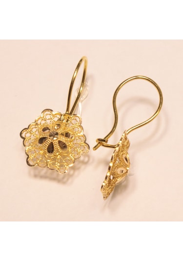 Altın Gül Küpe Guler1003113