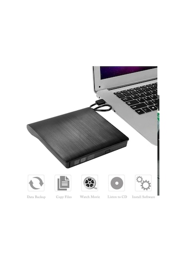 Alfais 4368 USB 3.0 Sata 12.7mm DVD RW Writer SSD External Harici Caddy Kutu