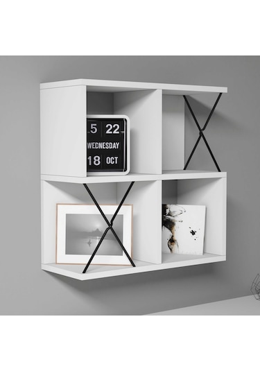 Variant Variant Extra Duvar Rafı - Beyaz