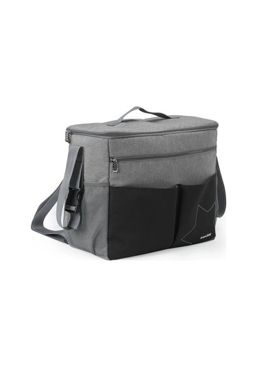 Jialan Anne Bebek Bezi Çantaları Anne Büyük Kapasiteli Seyahat Gri