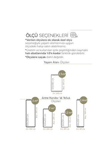 Cool Halı Ares 8802 Krem Yolluk Geometrik Antre Hol Koridor Halı Yatak Odası Halı Bukle Halı Yolluk