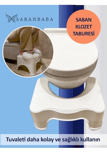 Klozet Taburesi Siyah