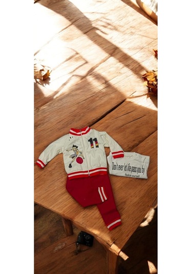 Yağmurluklu 3 Lü Takım renkli Çok Renkli