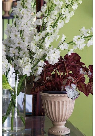 İssimo Voyant Blue Nakışlı 300 Tc Saten Nevresim Takımı Çift Kişilik-2127 Beyaz - Mavi