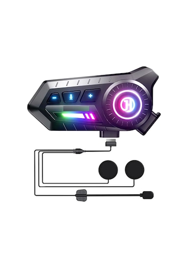 Blic X3 Bluetooth 5.3 Kask Kulaklığı Motosiklet İçin Kablosuz İletişim Ve Müzik Sistemi