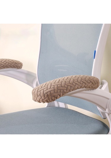 Suntek 2 Adet Ofis Koltuğu Kol Dayama Kılıfları Haki