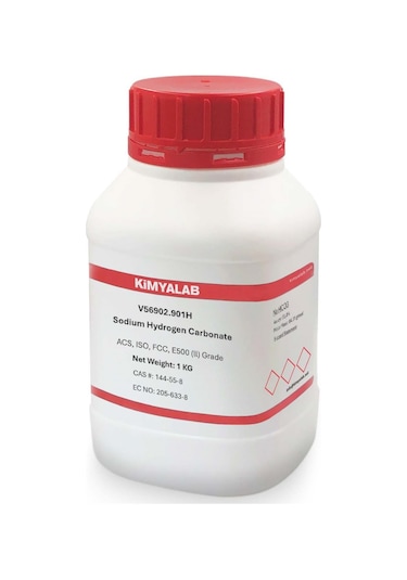 Kimyalab Sodyum Hidrojen Karbonat Sodium Hydrogen Carbonate USP﻿﻿ 1 KG