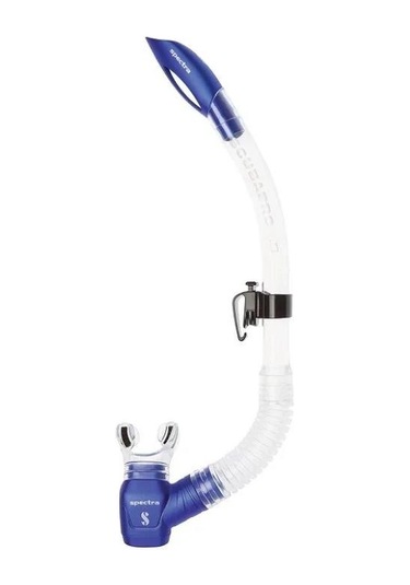 Scubapro Spectra Şnorkel Mavi-şeffaf Mavi