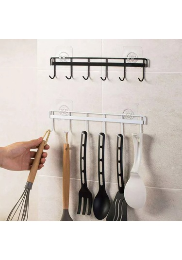 Fashion Baisj Mutfak Ve Banyo İçin Kancalı Tutucu 211163595 Siyah