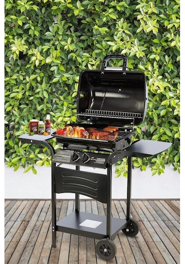 Kiwi Gazlı Izgara-barbekü Kg-5881 Siyah