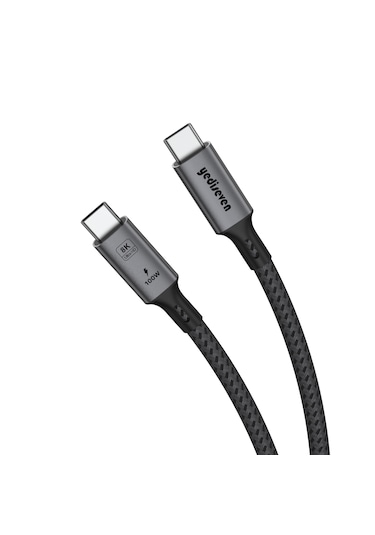 Yediseven Usb 4 To Type C 4.0 Harici Ssd Kablosu 40gbps Kısa 20cm