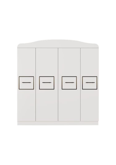 Line 4 Kapaklı 2 Çekmeceli 12 Bölmeli Siyah Çitalı Dolap