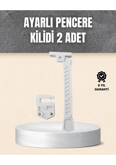 Nrzsnt Kolay Montajlı Pencere Açılma Sınırlayıcı 2 Li Set