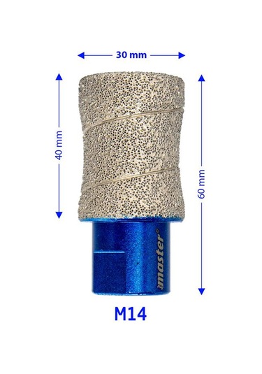 Master 530928 Mermer Granit Taşlama Pah Elmas Rayba 30 Mm