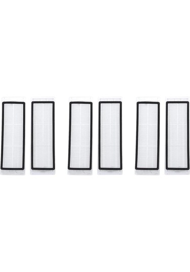 Geeroyoo Robot Süpürgeleri İçin 2'li Hepa Hava Filtresi Yedek Ve Toz Toplama Seti