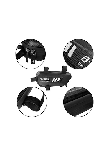 Funtree Cbtx B-soul 2l Elektrikli Motosiklet Yan Çanta - Su Geçirmez, Tamir Araçları, Sert Kabuk, Sağ Taraf Siyah