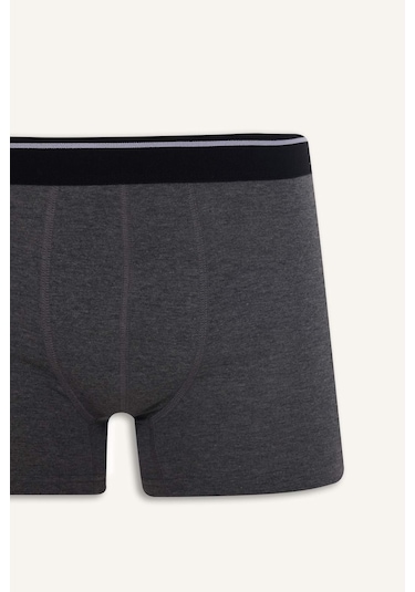 Defacto Regular Fıt 3lü Boxer G9218ax26spgr400 Gri-gr400