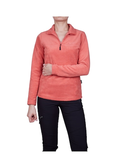 Alpinist High Hill Kadın Polar SweatShirt Kiremit