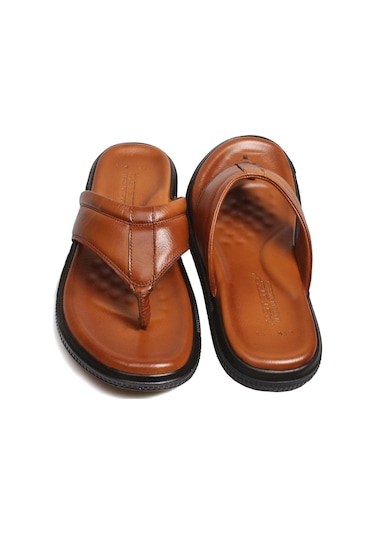 Fast Step Hakiki Deri Erkek Düz Terlik 018mag-316 001