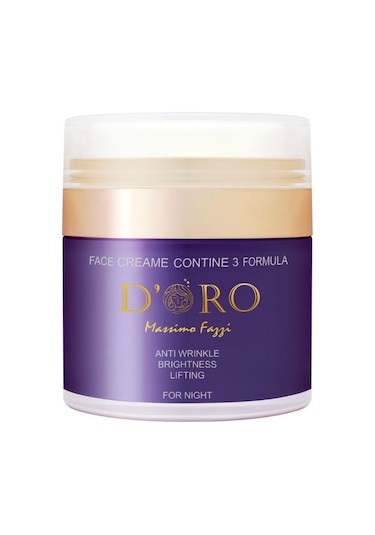 Doro Massimo Fazzi 3'ü 1 Arada Gece Yüz Bakım Kremi 50 ML