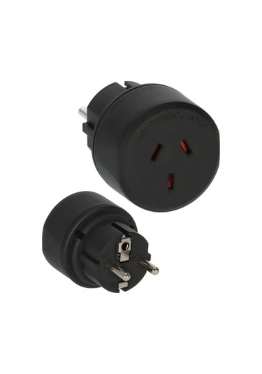 Ip20 Uyumlu Topraklı Seyahat Adaptörü, 10a Kapasite